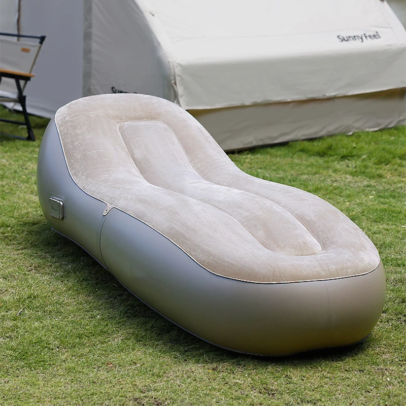 Portable Outdoor Camping Household Single Person Automatic Inflatable Sofa Family Travel Inflatable Sofa