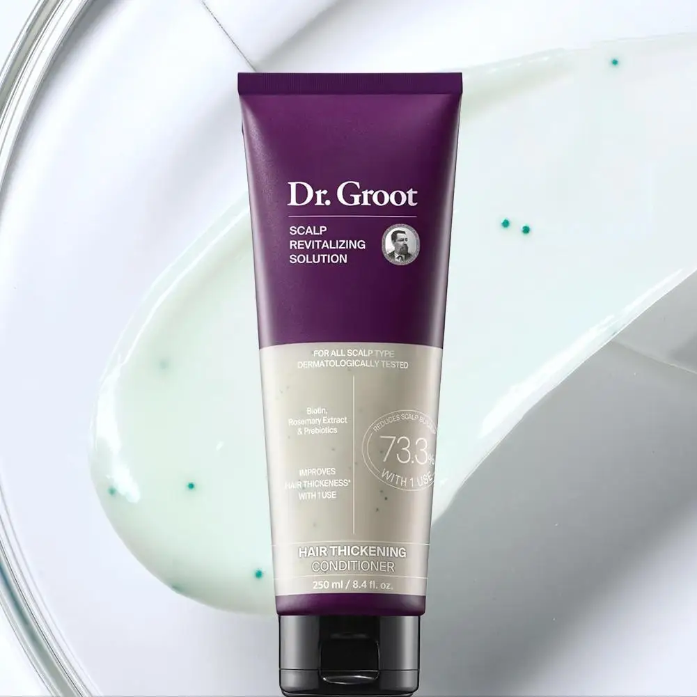Dr. Groot Revitalisierende Lösung - Reinigendes Shampoo, Haarverdichtender Conditioner, Kopfhautpflege-Essenzöl, Tiefenwirksame Feuchtigkeitspflege – Detail 14