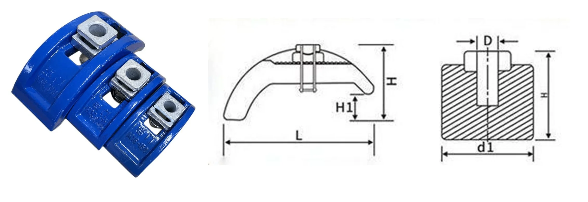 Hardware Mould Clamp 30-300 Hydraulic Injection Molding Machine Accessories Hydraulic Mold Parts and Screw Spare Parts