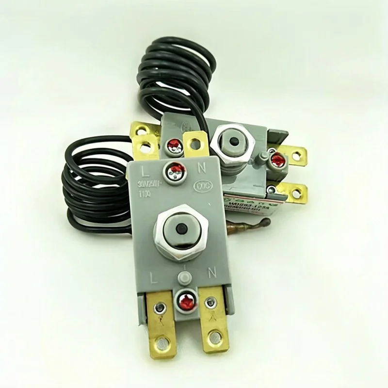 93C 95C 105C 115C 125C 130C Electric Water Heater Kettle Thermostat Reposition Switch AC 250V 20A 4 Pin Terminals
