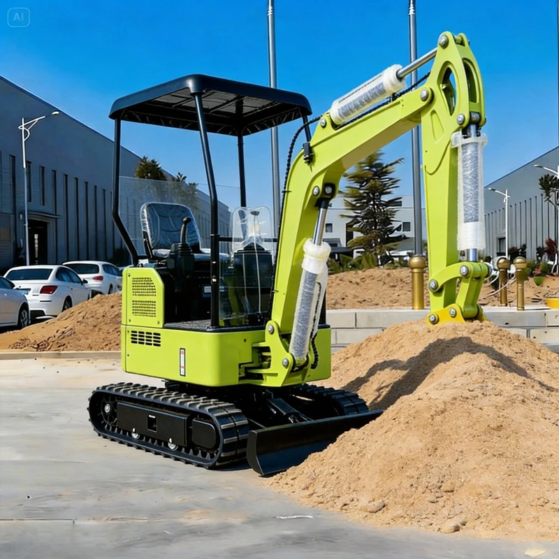 

Индивидуальный дизельный мини-экскаватор Kubota 1.5/1.8 тонны, гидравлический, для строительных работ, европейская модель