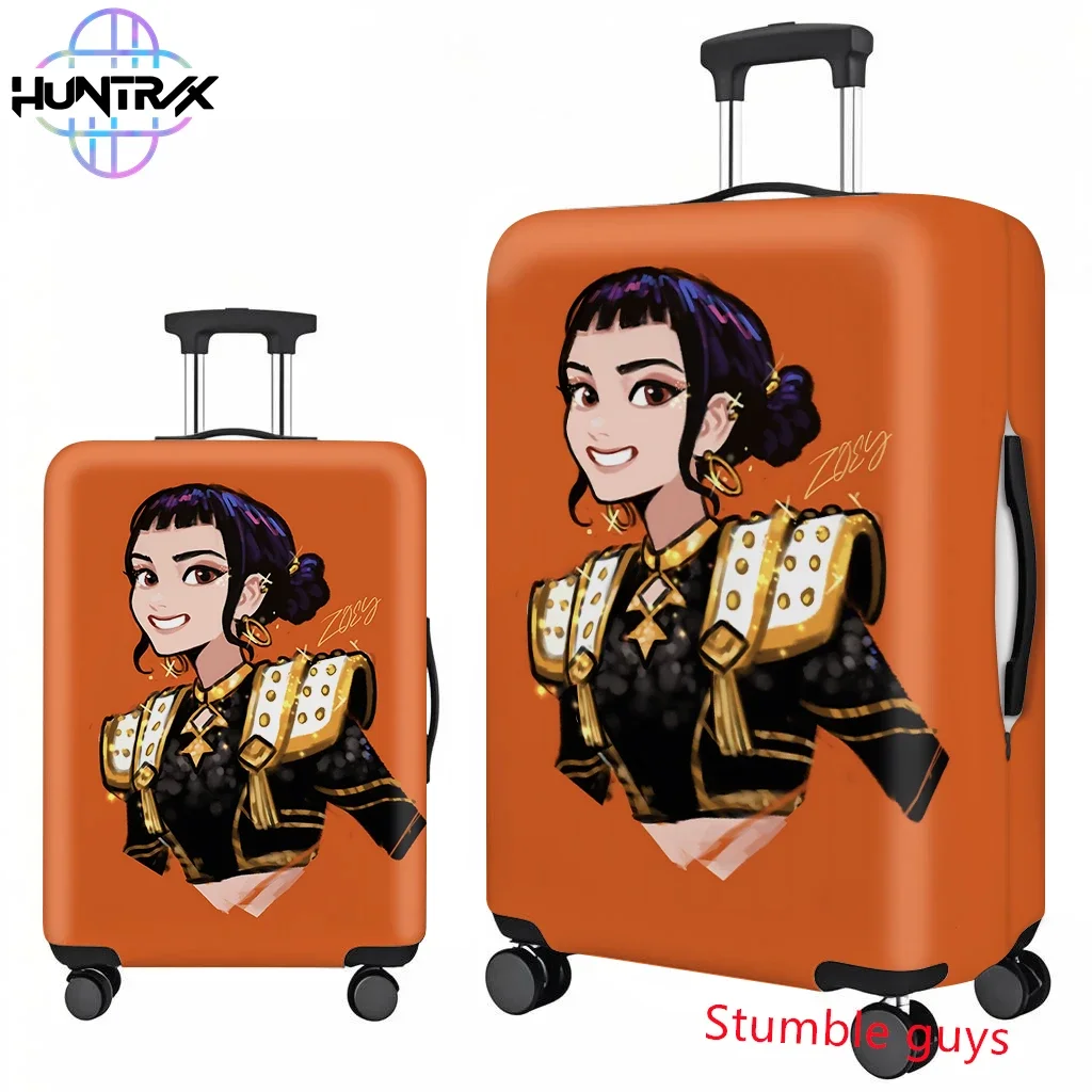 La copertura per bagagli Kpop Demon Hunters si adatta alle valigie da 18-32 pollici. Protezione da viaggio anime carina