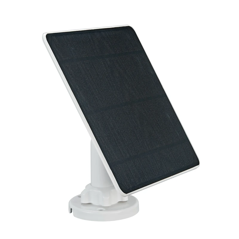 3W Solar Panel For Security Camera Outdoor IP65 Waterproof With 3 Meters Charging Cable For Outdoor Camera Charging