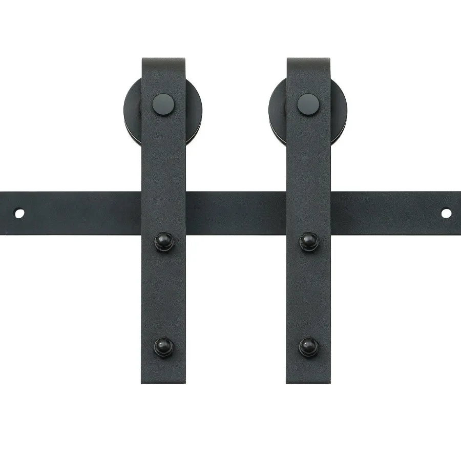 

10FT Sliding Barn Door Hardware Kit 330LBS Loading Heavy Duty Barn Door Track Kit for Single Door Fit 4.65.2FT Wide and 1.31.8