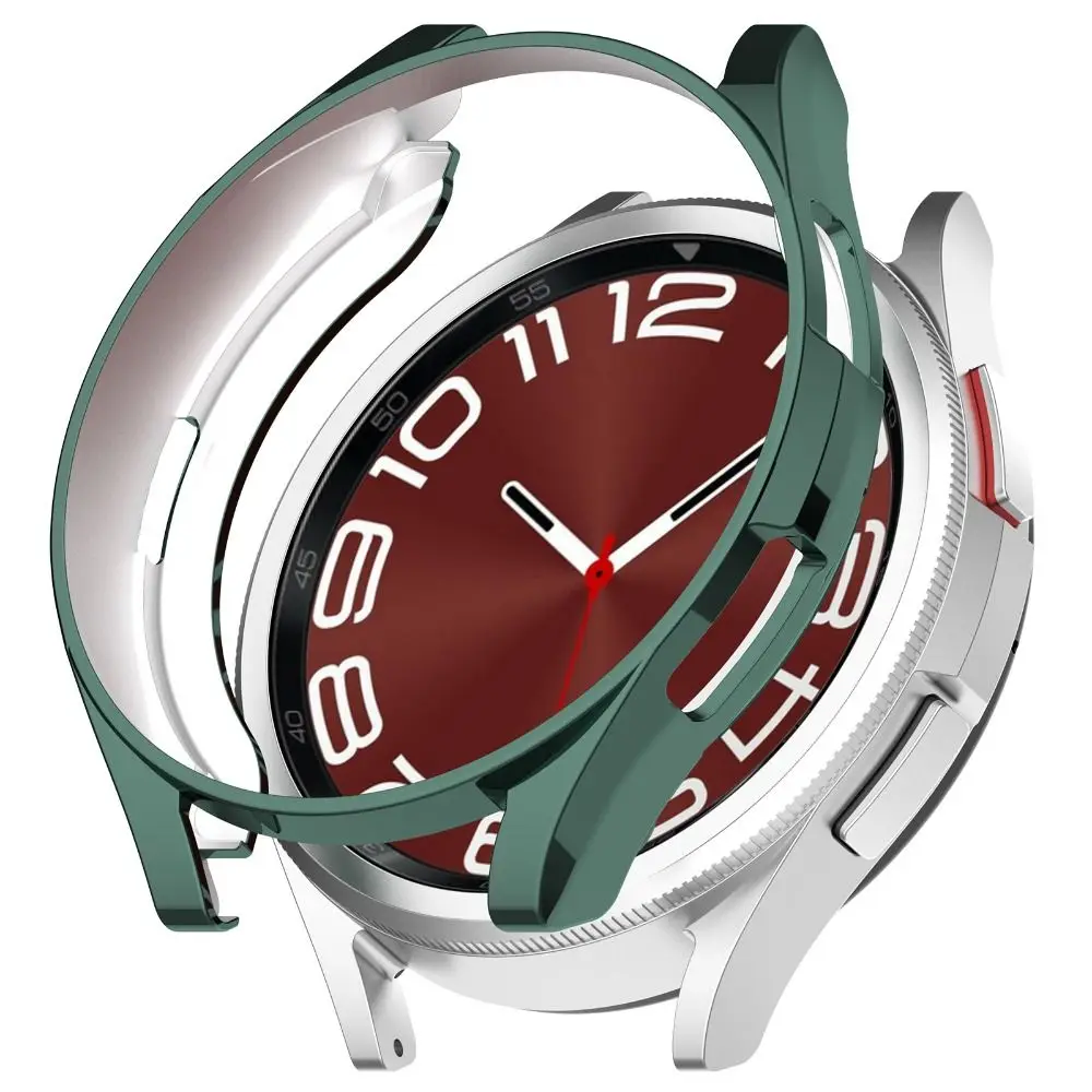 TPU Protective Case Shell Bumper TPU Cover Accessories Frame Screen Protector for Samsung Galaxy Watch 6 Classic 43mm 47mm