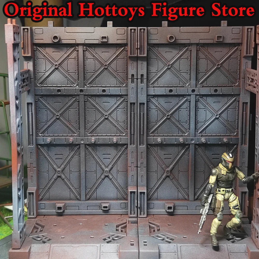 In Stock 1/18 Scale Soldier Scene Accessories Mini Sci-fi Combat Background Props About 20cm Fit 3.75-inches Action Figure Model