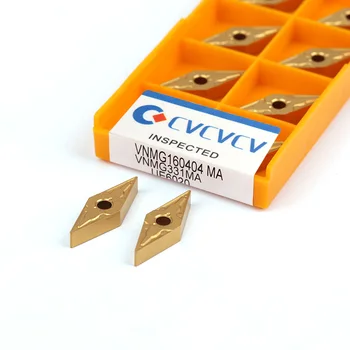 VNMG160408MA VP15TF UE6020 US735 고품질 카바이드 블레이드 금속 선반 도구, CNC 기계 밀링 커터 선반 도구 VNMG 160408