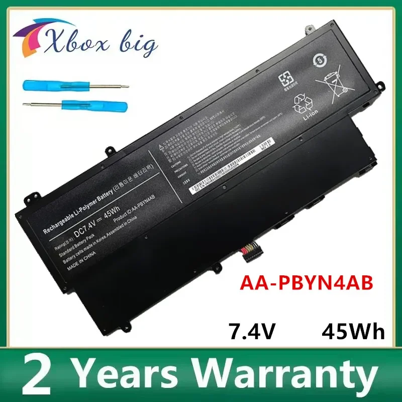 Nueva batería de ordenador portátil AA-PBYN4AB 7,4 v 45wh para Samsung serie 530U3 HT3691FC 700364   530U3C NP530V3C NP530U3C 535U3C 530U3B NP530U3B