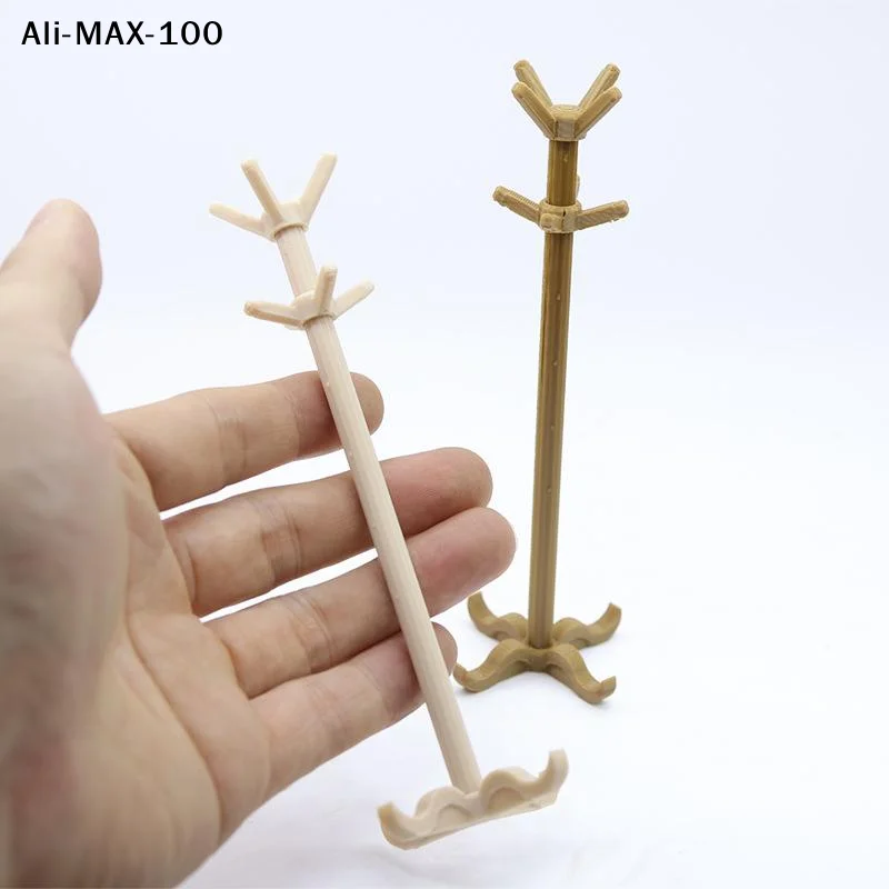 

【Rw】HMA76-1Pc 1:12 Миниатюрная напольная вешалка для одежды, миниатюрная стойка для хранения, винтажный декор для кукольного домика, игрушки, аксессуары, подарки