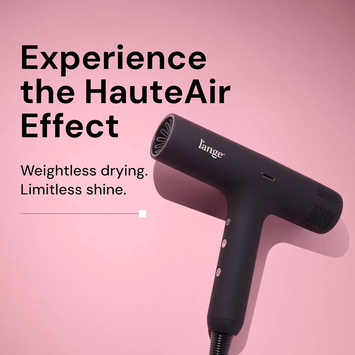 Professional Digital Hair Dryer with LED Display for Accurate Heat Control and Fast-Drying Brushless Motor