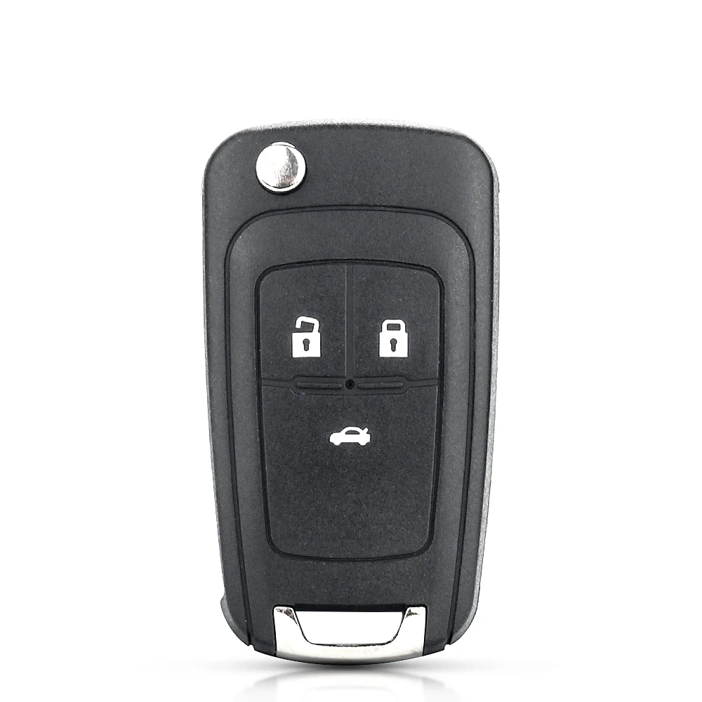 KEYYOU 10X 2/3/4/5 Buttons Remote Case Fob Cover Flip Folding Key Shell Blank For Chevrolet Lova Sail Aveo Cruze Car Key