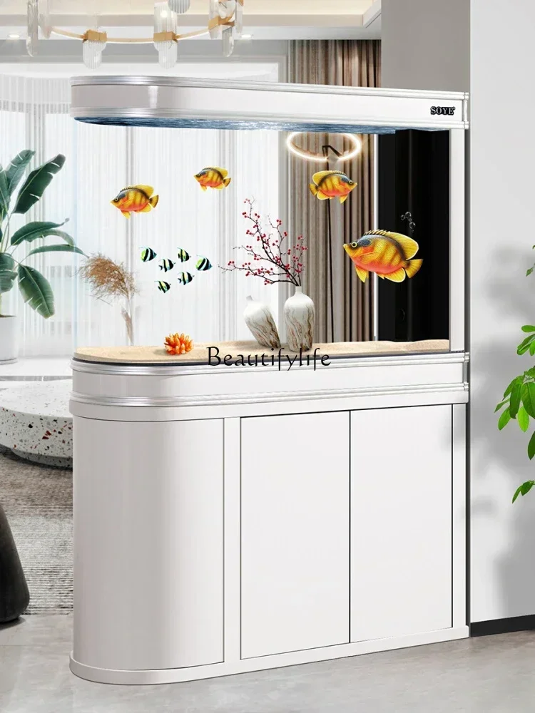 

LD33Fish Tank Aquarium Floor Ecological Bottom Filter Change Water Screen Smart