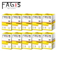 Faros antiniebla para coche, bombillas halógenas, blanco cálido, 10 piezas, H8, H9, H11, H16, 12V, 19W/35W/55W, 3350K