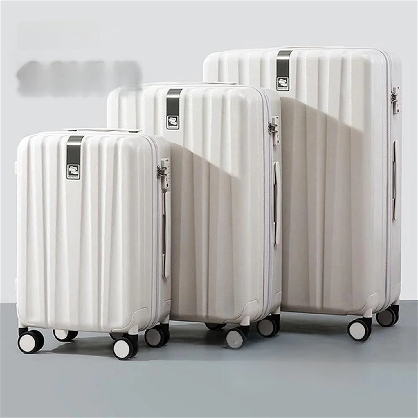

Durable Lage ABS+PC Material Travel Suitcase Carry-On Bag for Men And Women with Extensible Layer And 360°Wheels