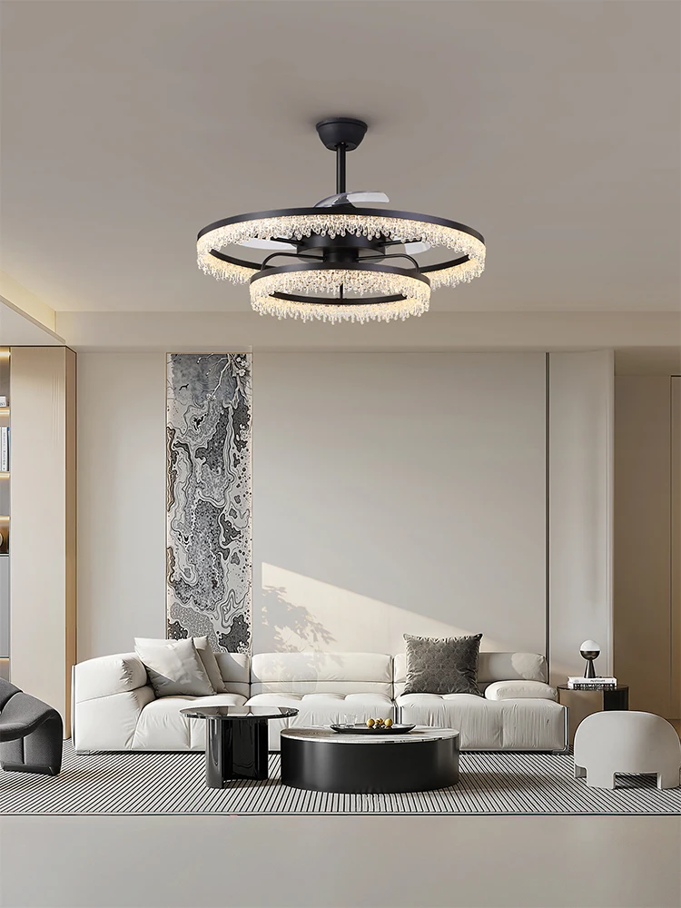 

Living room, fan light 2025 new model, ceiling fan, dining room, integrated