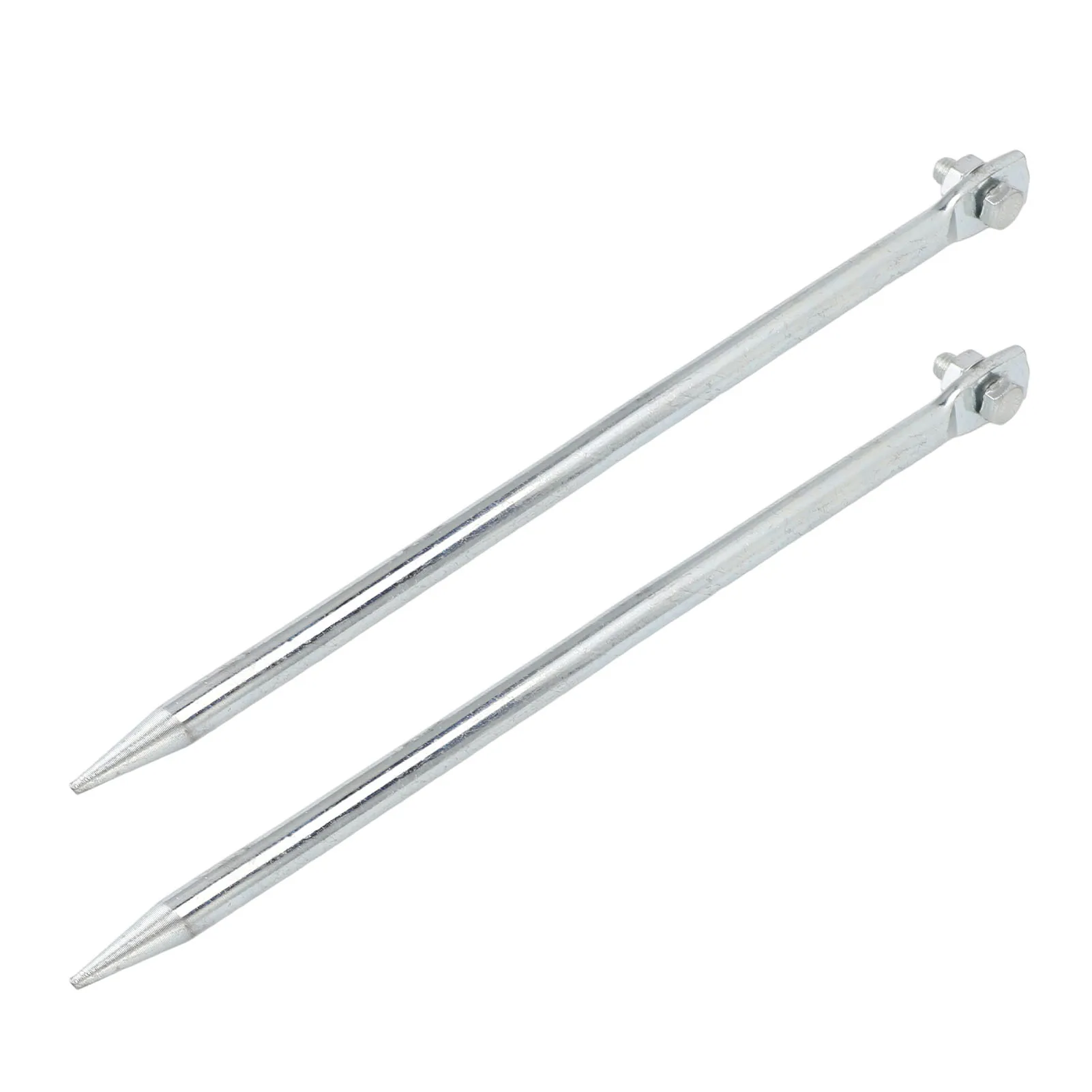 Grounding Pegs Grounding Bar High Strength Copper Plated Iron Portable Threaded Connection for Antennas Satellite Dishes