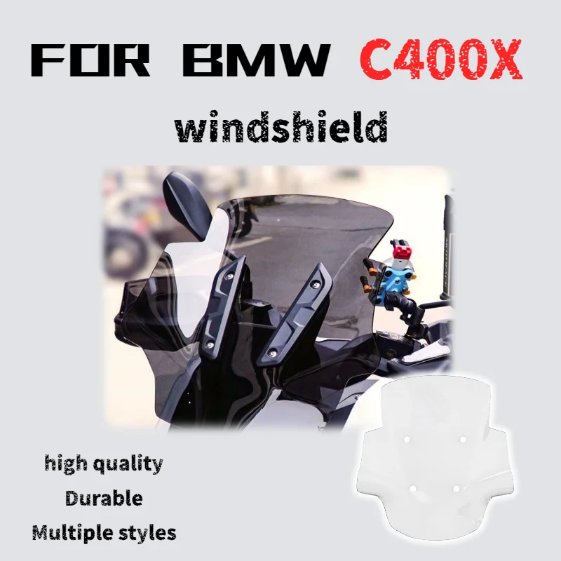 

For BMW C400X windshield modification, heightening and widening, chest protection panel accessories