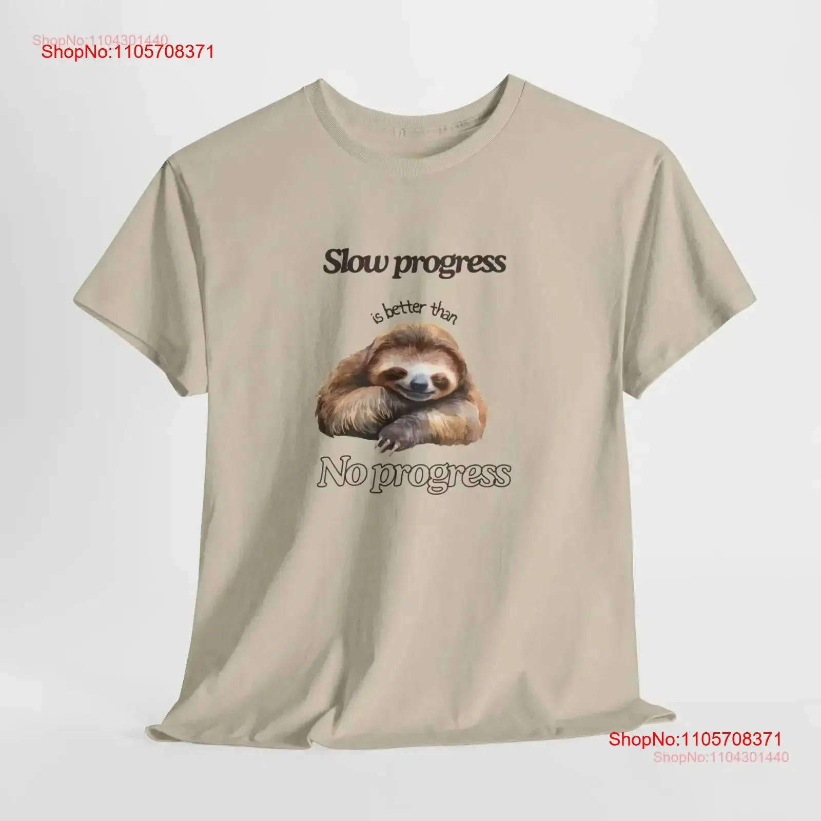 Mocking Ape 38 Slow Progress T-shirt en coton épais, délavé vintage, confortable, pour homme, décontracté, respirant, élégant, légèrement unisexe.