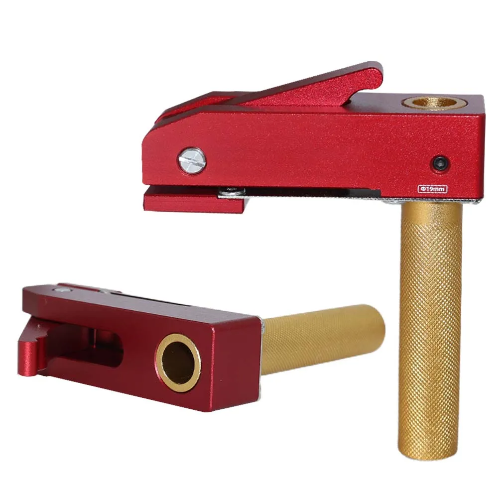 Werkbank-Schnellwirkende Niederhalteklemme, Holzbank-Hundeklemme, schnell fixierte Clip-Werkzeuge für 19/20-mm-Löcher – Detail 2