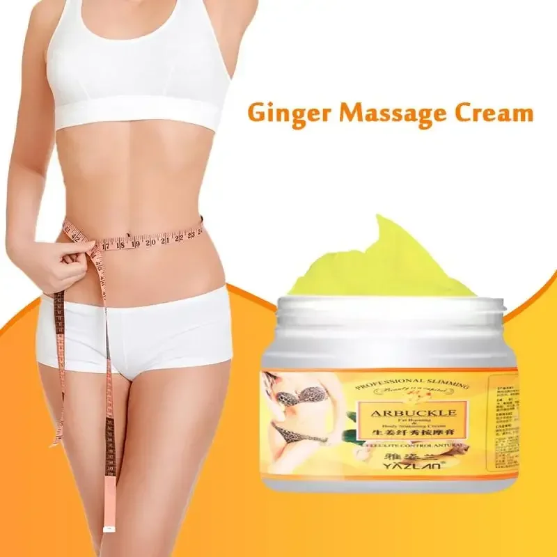 Ginger Slimming Weight lose Cream Fat Burning Anti-cellulite Leg Cream Body Waist Effective Reduce Fat Slimming Cream Herbal