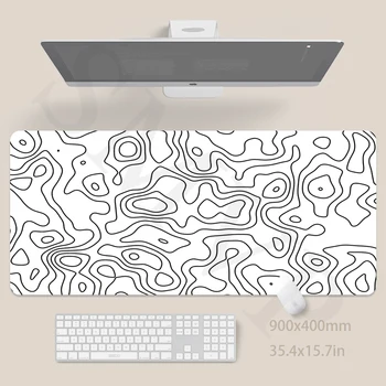 Minimalist büyük masa pedi 100x50cm büyük bilgisayar pads pads oyun Mousepad büyük klavye paspaslar oyun Mouse Pad sümen