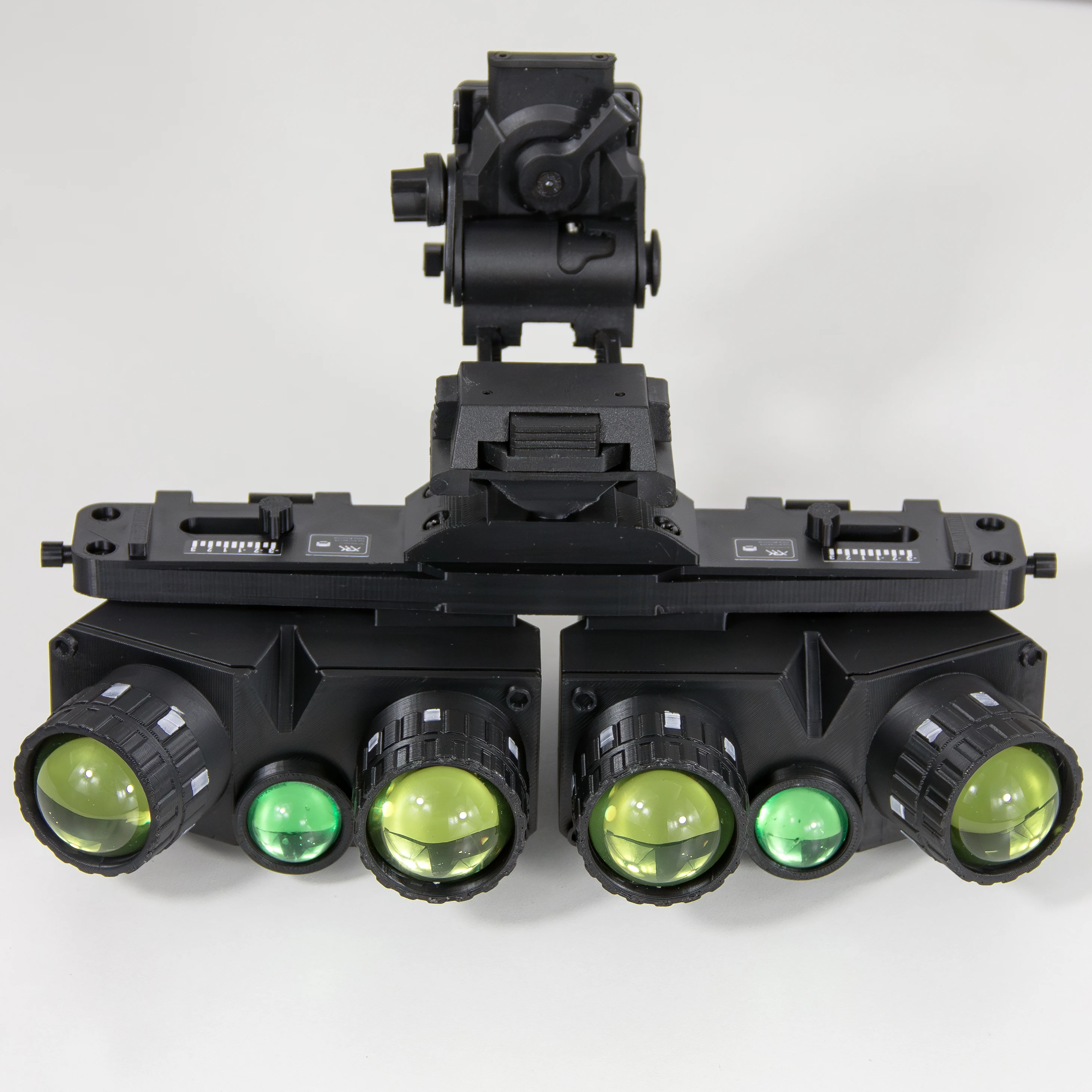 COD 19 Night Raid Ghost Night Vision Goggle Model with L4G24 Stand Call Of Duty Ghosts Koenig Tactical Helmet Cosplay Equipment view 4