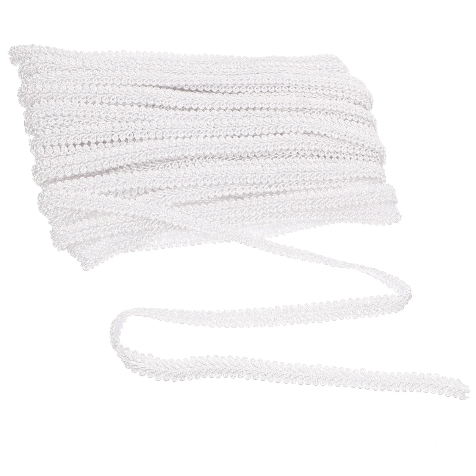 

Curtain Lace Wavy Decoration Accessories Fringe Garment Trim Decorate Fringing White Curtains