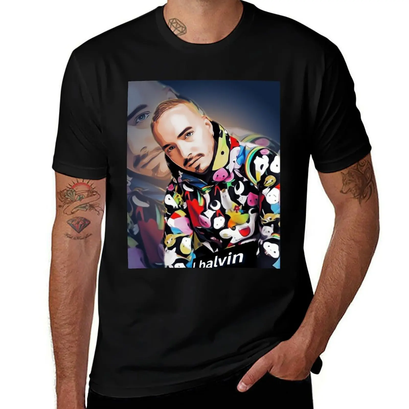 

J balvin T-Shirt cotton tshirt 100% T-Shirt