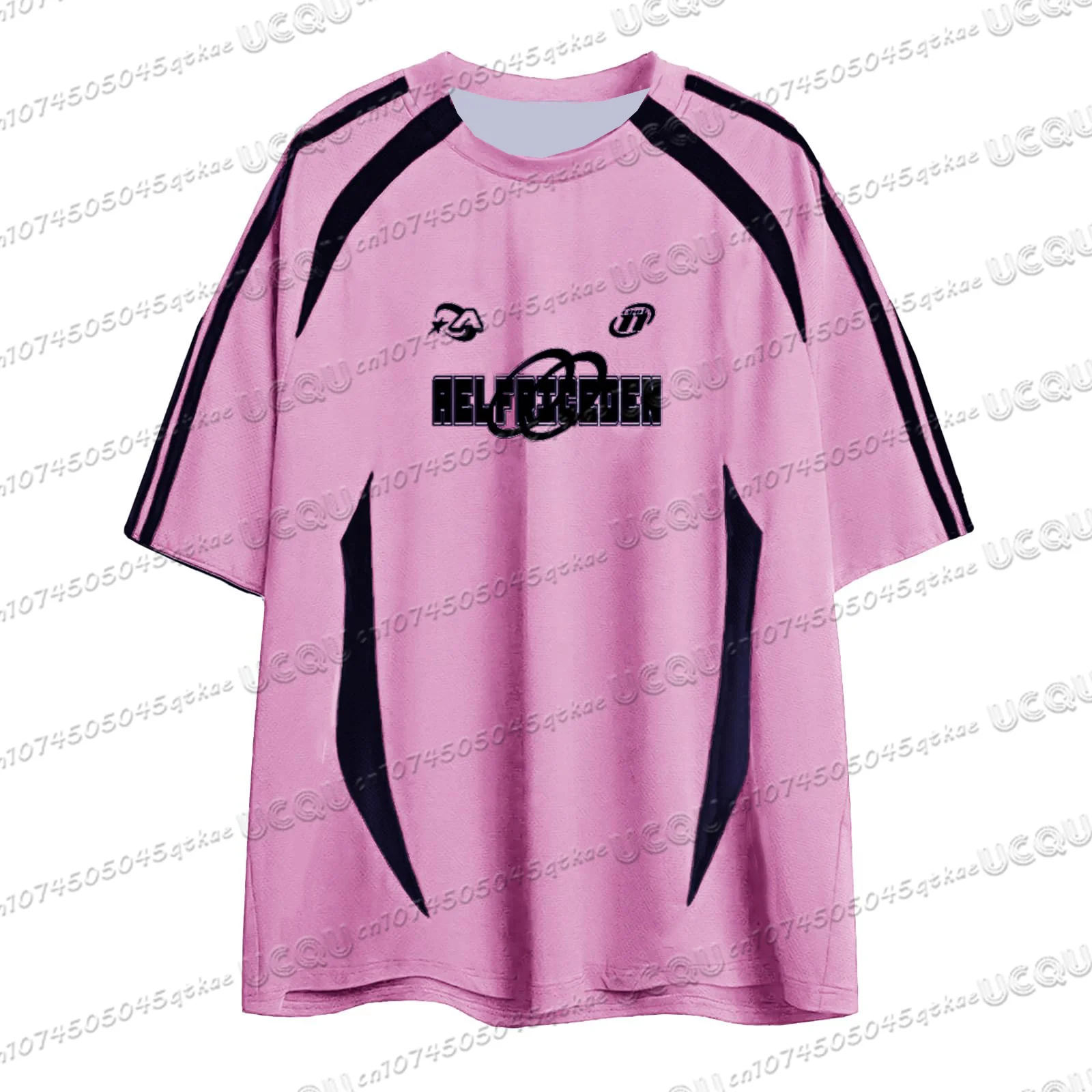 

Летняя женская футболка большого размера, рубашка 90-х годов, уличная одежда унисекс, футболки контрастного цвета с рисунком, полиэстеровая ткань, винтажная одежда, топы