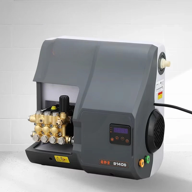 

220V Electric Water Jet Cleaner Machine High Power Wall Mounted Pressure Washer Equipment for Car Wash