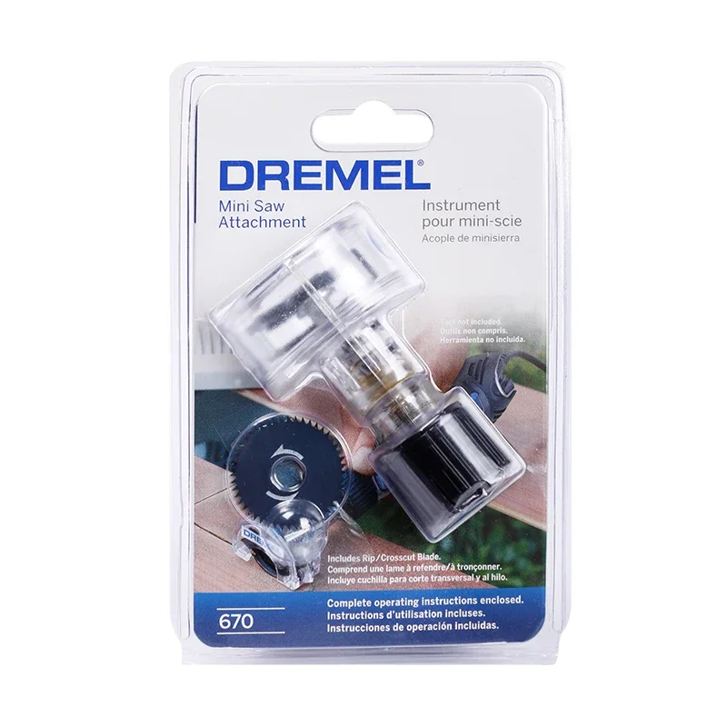 Bosch Dremel Accessories Electric Grinding Machine Accessories Grinding Head Brush Head Cutting Piece 670-01 Mini Saw Attachment