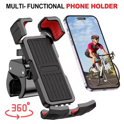 Bicycle Phone Holder MTB Road Mountain Cycling Bracket Motorcycle Mobile Cellphone Support Stand Mount Gps For Bike Accessories