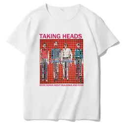 Talking Heads Graphic T Shirts Summer Cotton T Shirt For Man Short Sleeve T-Shirts Tees Tops Fashion New Shirts And T-Shirts