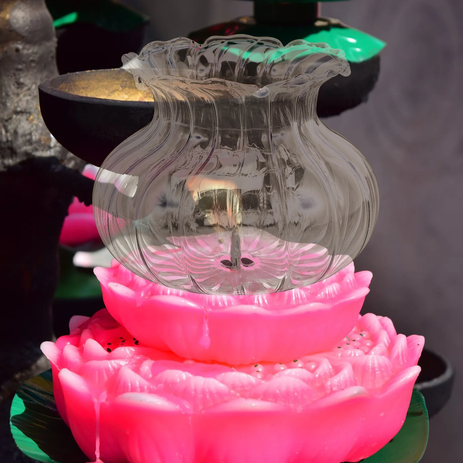 

2Pcs 9Cm Oil Lamp Chimney Replacement Heavy Duty Glass Lamp Shade for Light Cover Smooth Finish Reliable Flame