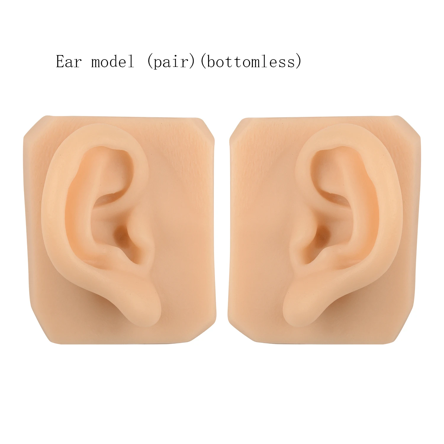 Artificial silicone human facial model eye ear mouth nose suture module facial model surgery