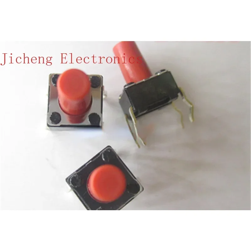 10PCS Imported Japanese Key Switch 6*6*9.5 Tact  With Cap Four-pin Direct Audio DVD Player