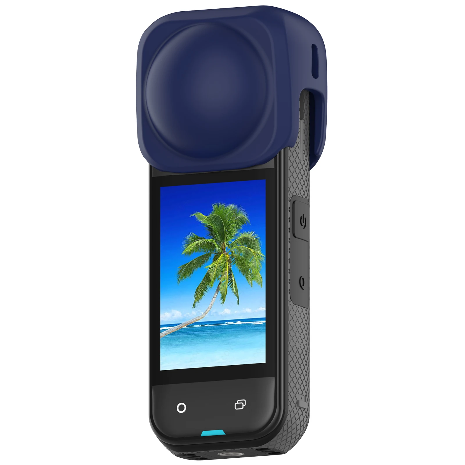 

​Lens Silicone Protection Cover for Insta360 X5 Organizer Head Cover Impact and Drop Prevention Accessory Black Blue Pink White