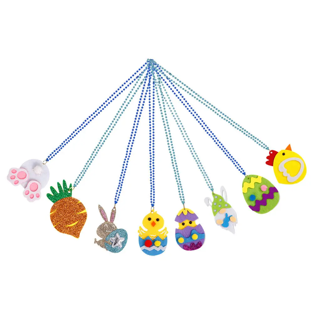 

8 шт. подвесок-кулонов для детей, детские украшения, цепочки для праздничных нарядов, ювелирные изделия для девочек, подарки на праздники