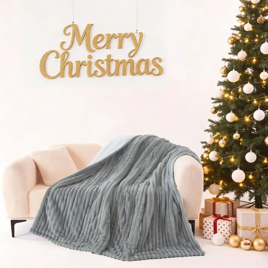 

Одеяло Электрическое Одеяло 50x60, Электрический бросок из мягкой фланели шерпа с 5 уровнями нагрева, усилителем, 12-кратной настройкой, Плед с подогревом