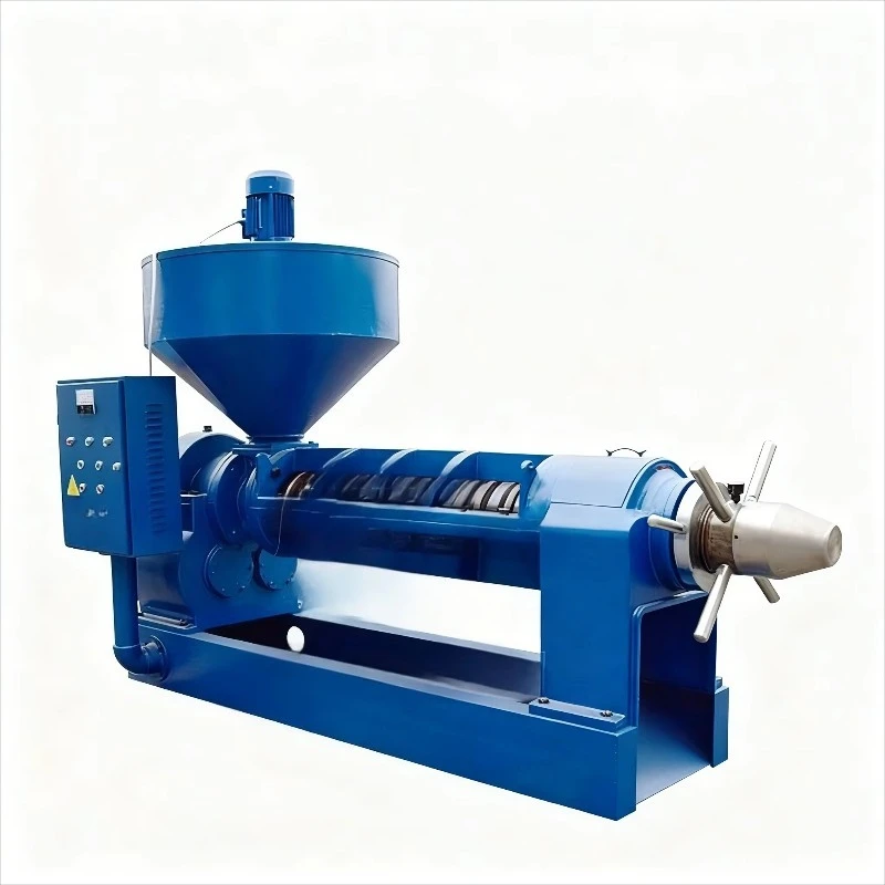 Picture 4: High-yield and high-efficiency multi-purpose soybean, olive and walnut oil press, which can process various grain seeds