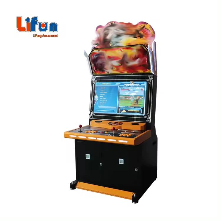 Lifun Factory 2 Player Arcade Machine Coin Operated Pandora arcade machine  Street Fighter Machine