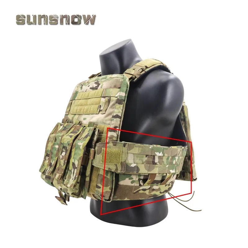 [Sun Snow] CP AVS 6X9 SIDE 060 waist patch camouflage Cordura tactical vest side surround