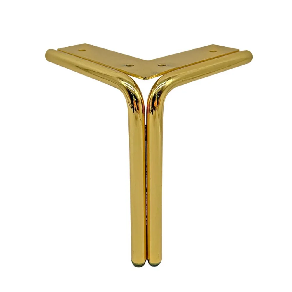 

Light Luxury High Durable Sofa Base Wrought Golden Table Leg 15Cm Feet Metal Furniture Hardware Sofa Legs Cabinet Legs