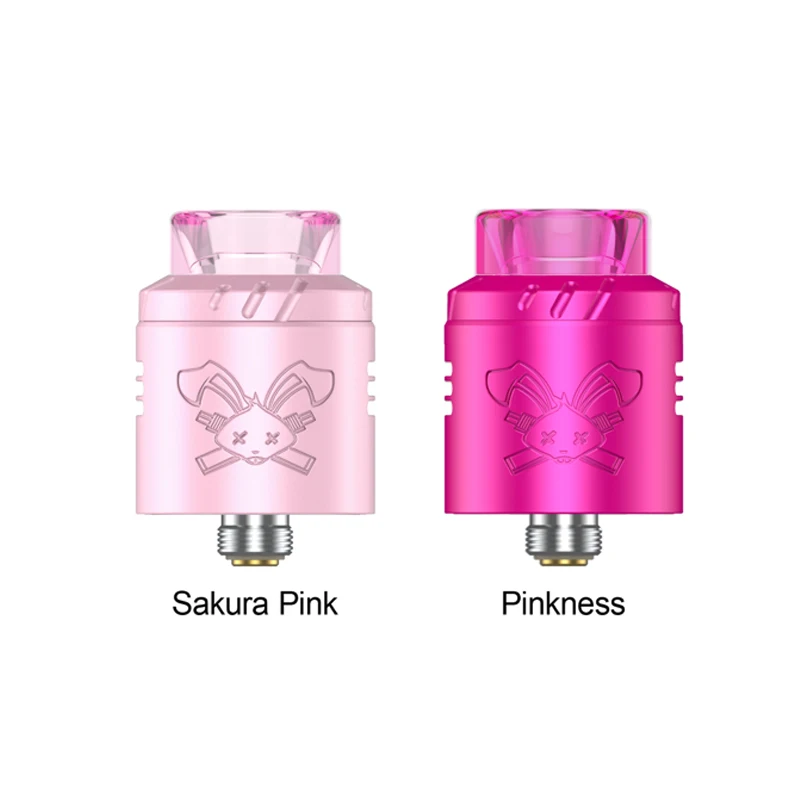 الأصلي Hellvape الميت أرنب سولو RDA خزان واحد لفائف RDA Vape البخاخة 22 مللي متر تغذية أسفل مع BF دبوس Cigarettes بها بنفسك السجائر الإلكترونية 810 بالتنقيط