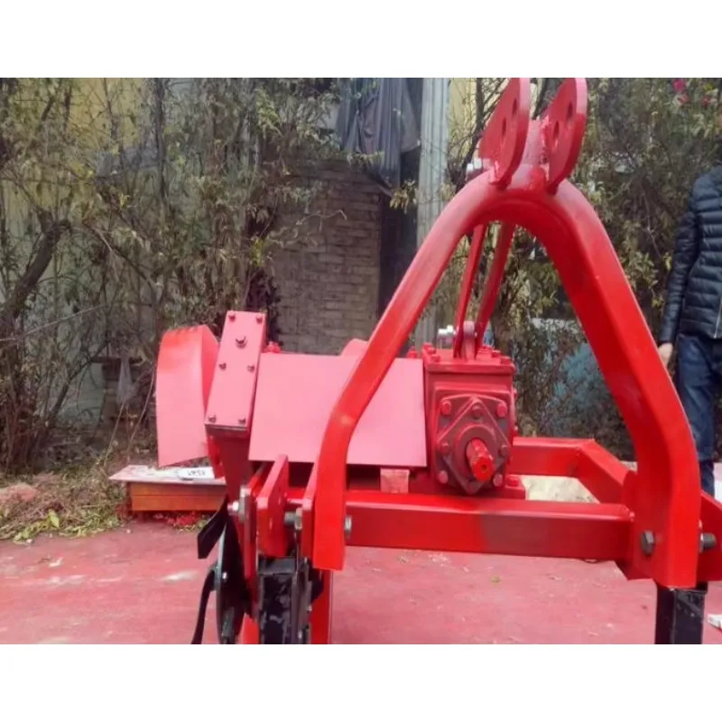 

Factory Sales High Efficiency Agricultural Farm Cultivator Ditching And Fertilizing Machine Vegetable Ridge Making Machine
