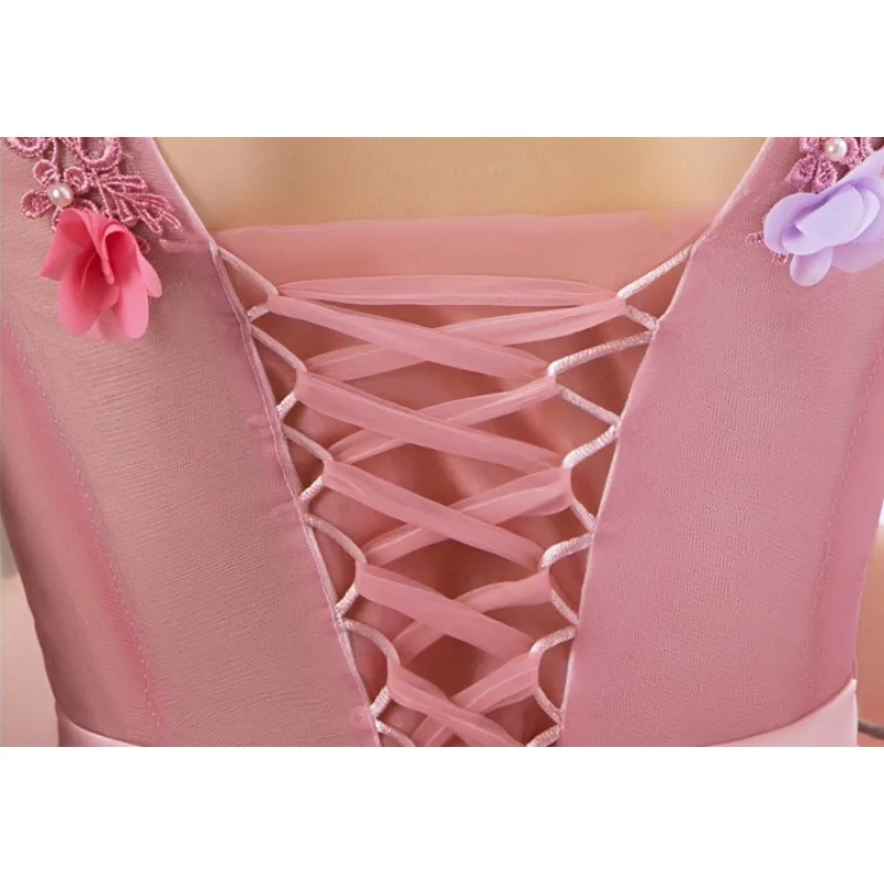 Adesivos de fio colorido feminino vestido de noite moda palco solo reunião anual anfitrião vestido de noite estilo longo grande vestido de balanço