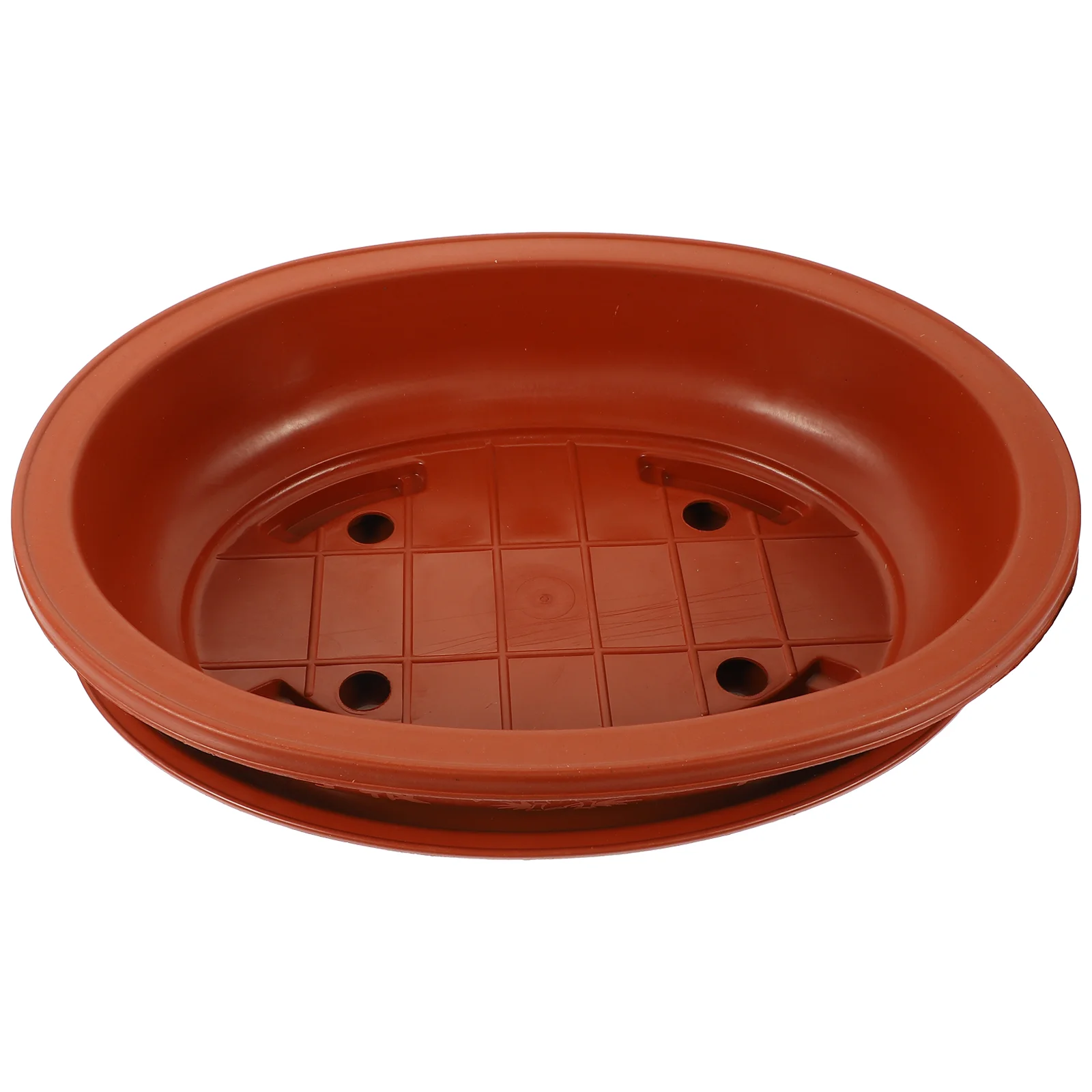 

Flowerpot Plastic Holder Practical Bonsai Pots Bulk Garden Oval Plant Container Outdoor Round Planting