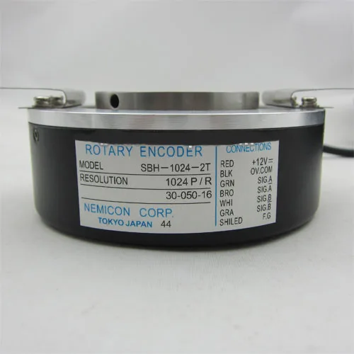 30mm hole elevator encoder NEMICON SBH-1024-2T 30-050-16 1024P/R