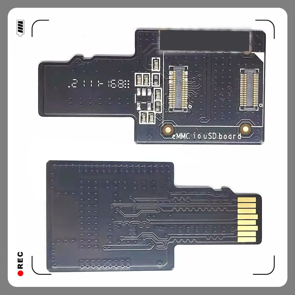 USB Tool for ROCK Pi 4 eMMC to TF Card Burning Adapter to uSD Board for Pine64Odroid