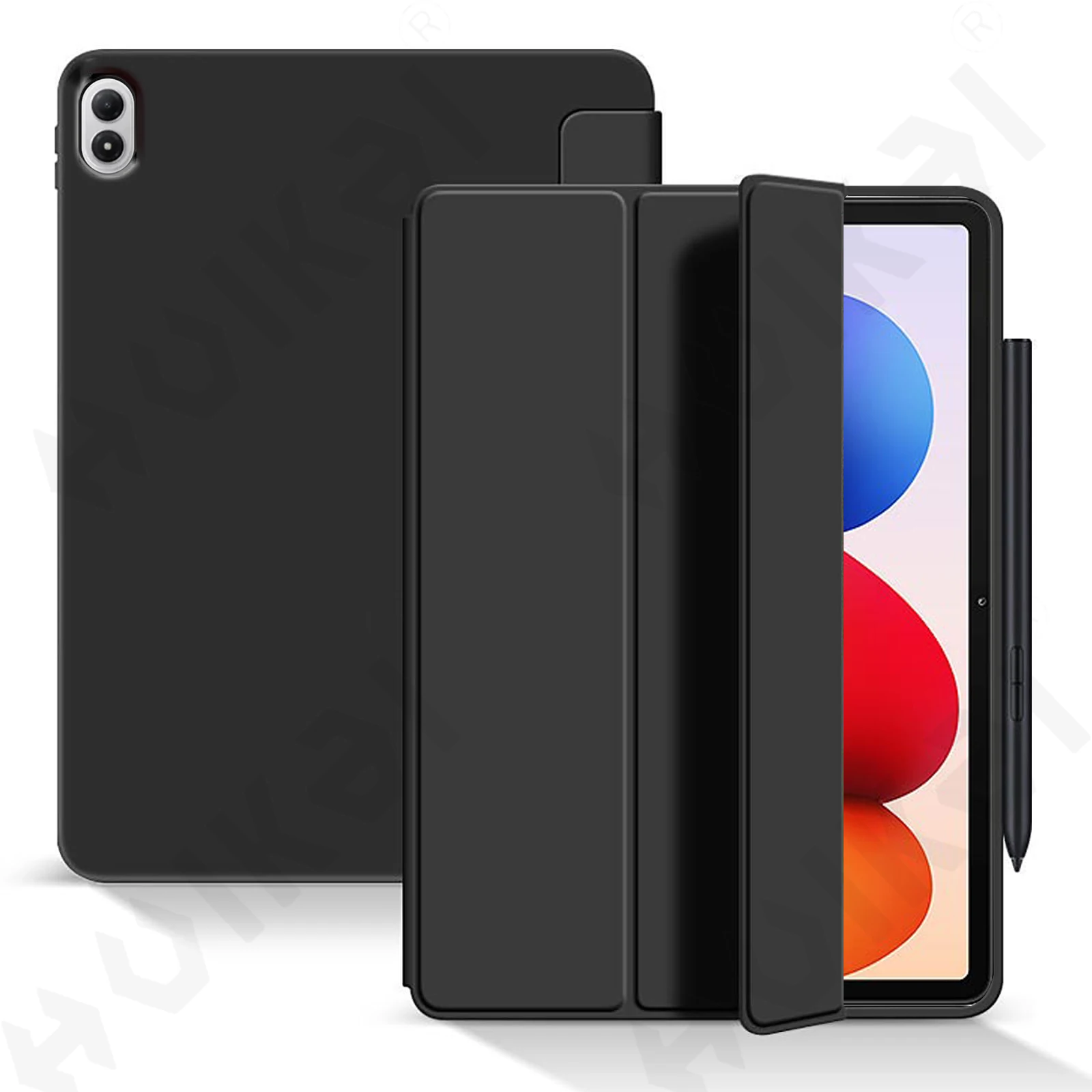 �y�Z�[�����zRedmi Pad 2 Pro SE 11 K Pad 8.8 7 Pro 2025�p�P�[�X �X���� �������w�� �O�܂�X�^���h �^�u���b�g�y���[�d �����E�F�C�N/�X���[�v�@�\�t��